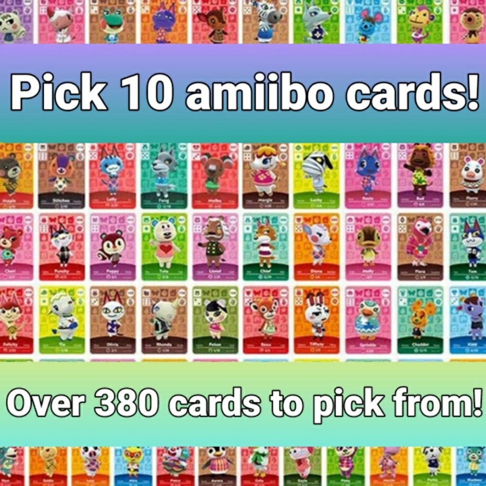 SALE! 10 amiibo card bundle!